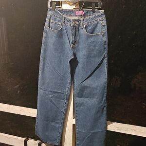 Edikted Blue Straight Leg Women's Jeans